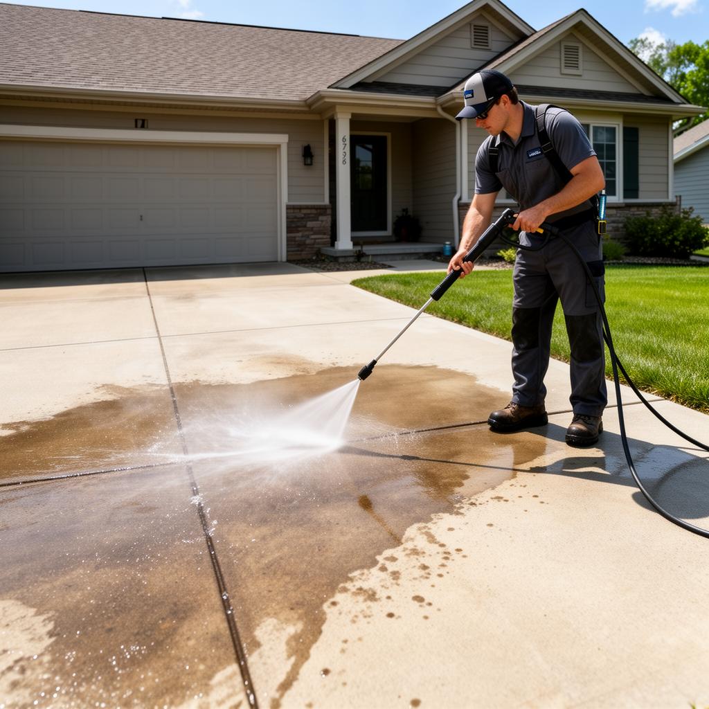 Pristine Wash professional cleaning a home