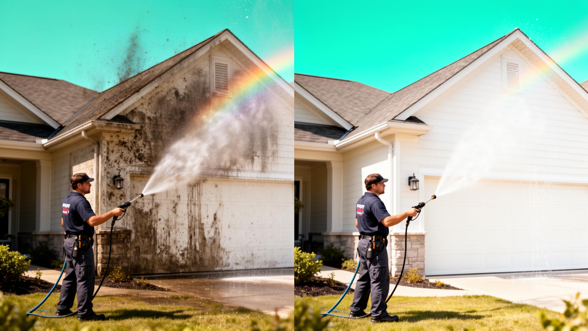 Pristine Wash professional cleaning a home